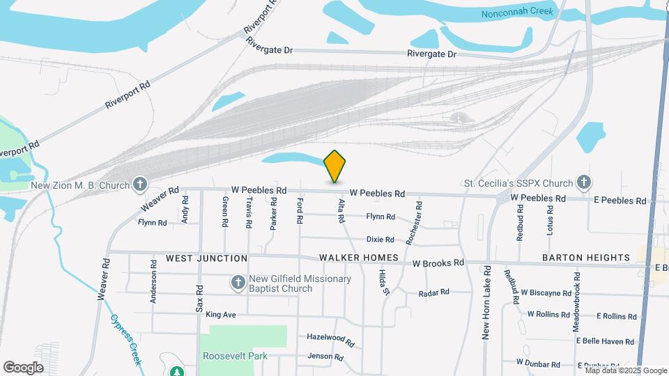 432 W Peebles Rd Map and Location Details