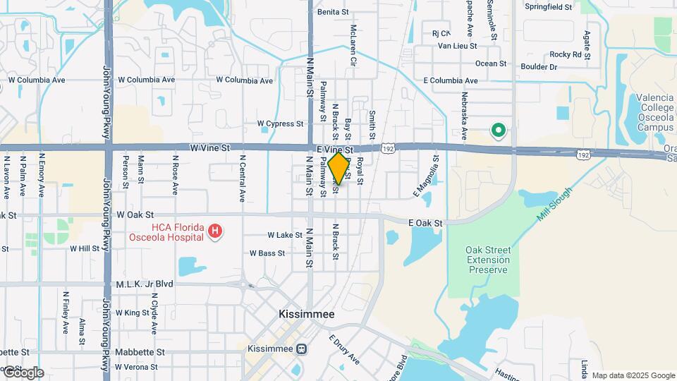 1117 N Brack St Map and Location Details