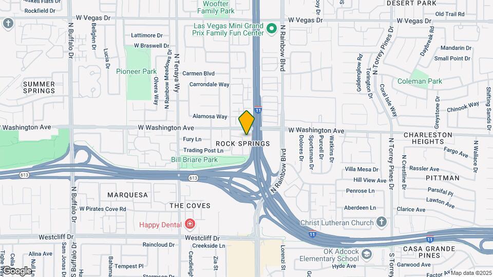 825 Rock Springs Dr Map and Location Details