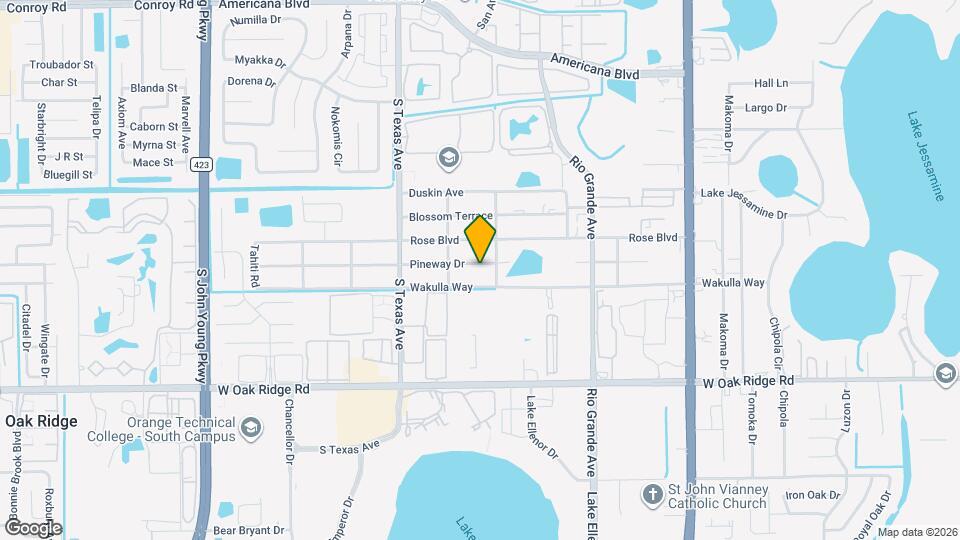 2014 Pineway Dr Mapa y Detalles de la Ubicación