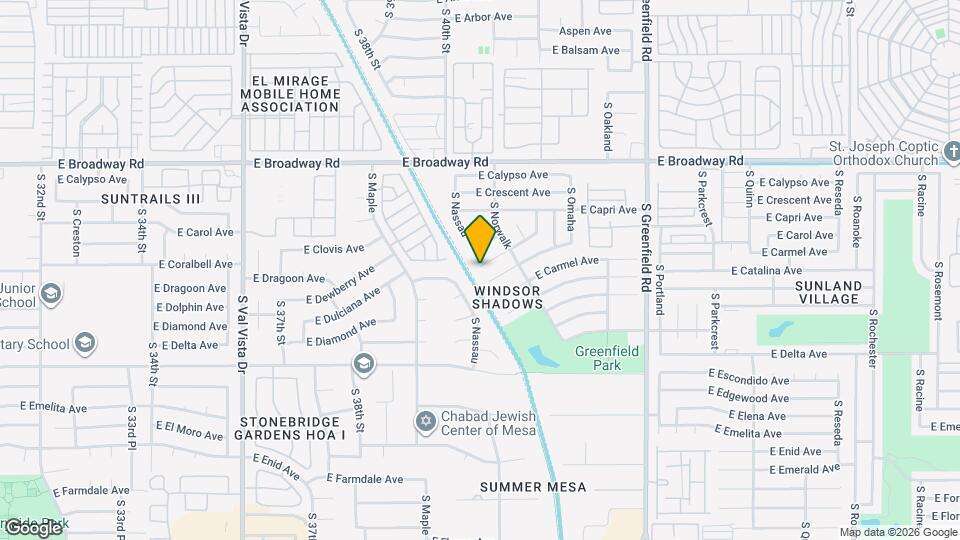 4021 E Carol Cir Map and Location Details