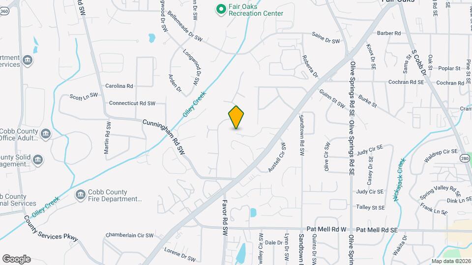 1788 Austell Rd SW Map and Location Details