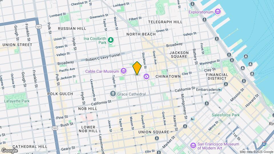 1038-1044 Powell St Mapa y Detalles de la Ubicación
