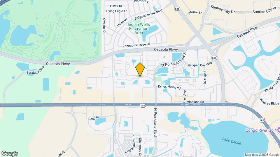 5404 Paradise Cay Cir Map and Location Details