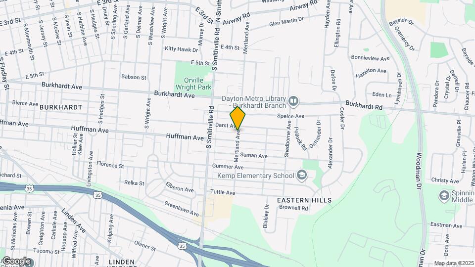 515 Mertland Ave Map and Location Details