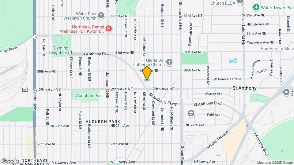 2923 Arthur St NE Mapa y Detalles de la Ubicación