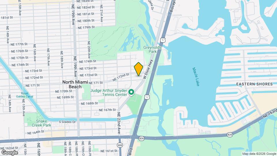 2385 NE 171 St Map and Location Details