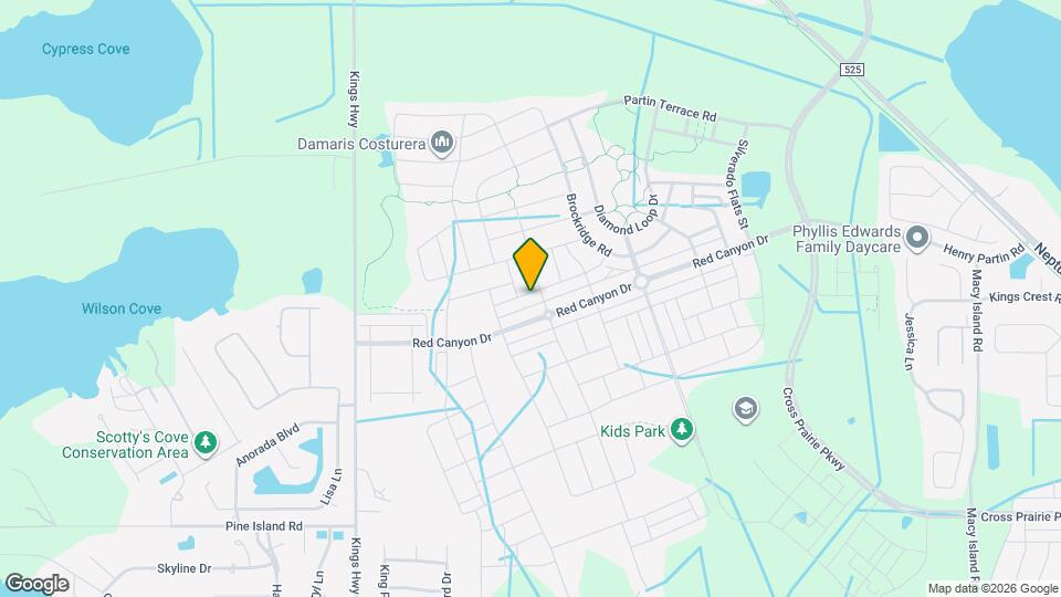 1828 Katz Crossing Dr Map and Location Details