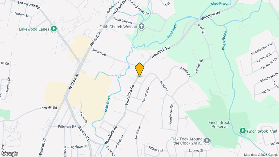 870 Woodtick Rd Map and Location Details