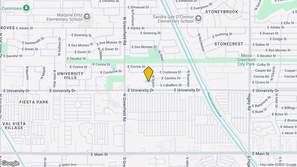 4532 E Caballero Cir Map and Location Details