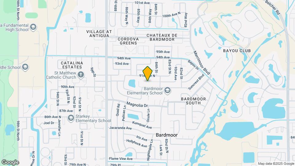 8504 Rose Terrace Map and Location Details