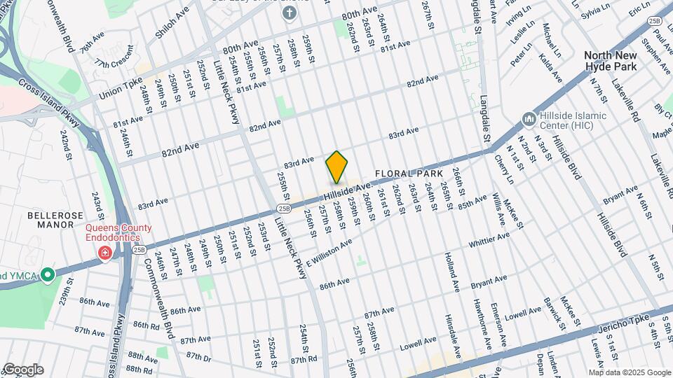 258-3 Hillside Ave. Map and Location Details