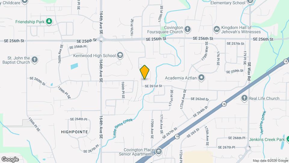 16825 SE 260th St Map and Location Details