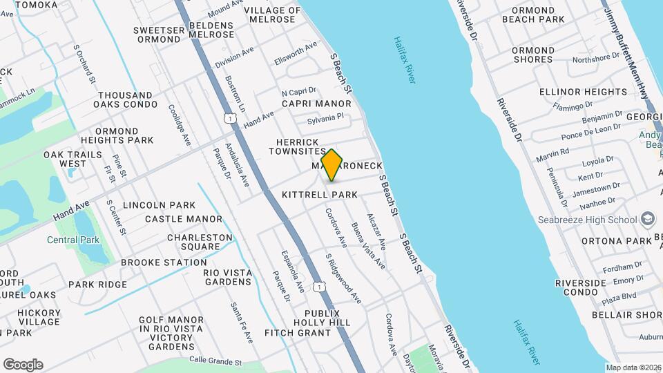 619 E Ridgewood Ave Map and Location Details