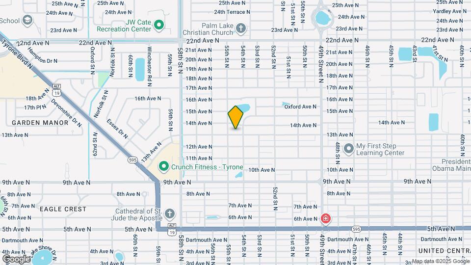 5425 13th Ave N Map and Location Details