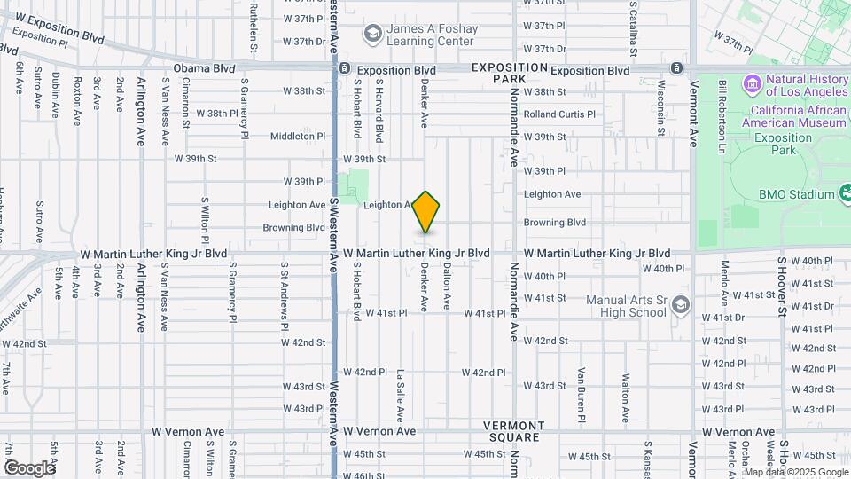 3988 Denker Ave Map and Location Details