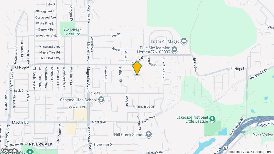 10764 Valor Pl Map and Location Details