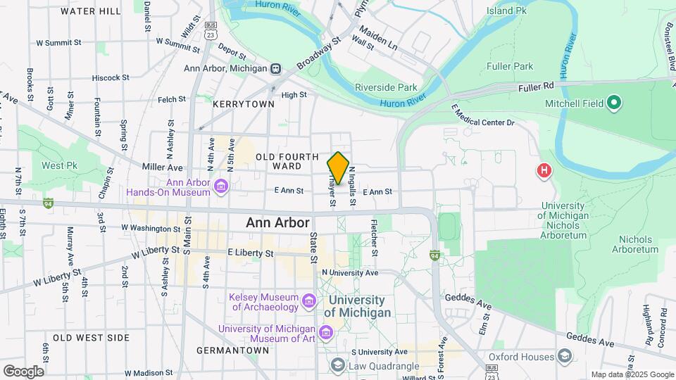 801 E Ann St Map and Location Details