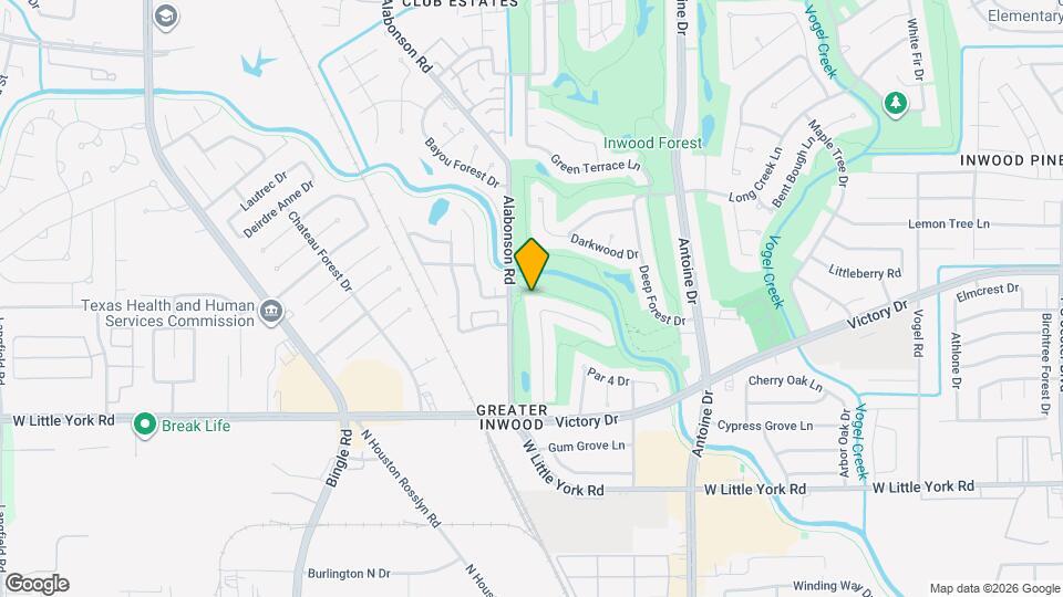 7403 Tall Pines Dr Map and Location Details