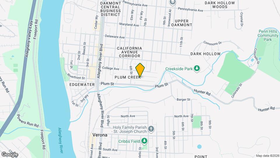 635 Valley St Map and Location Details