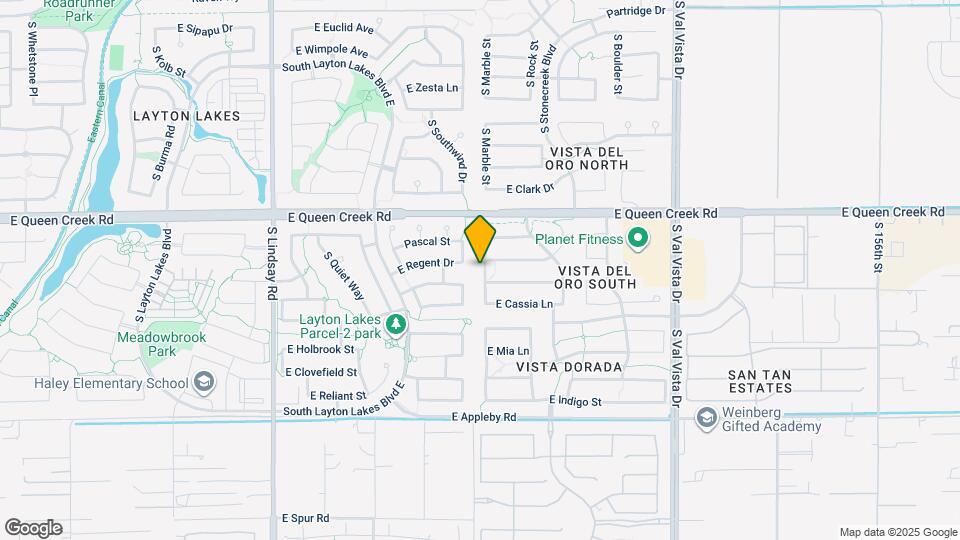 4912 S Sandstone St Map and Location Details