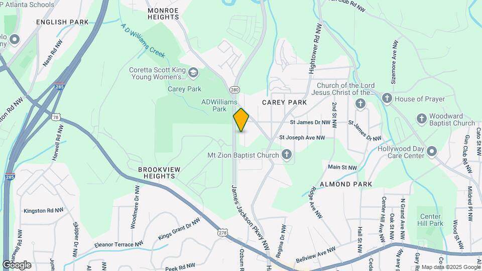 1096 Wedgewood Dr NW Map and Location Details