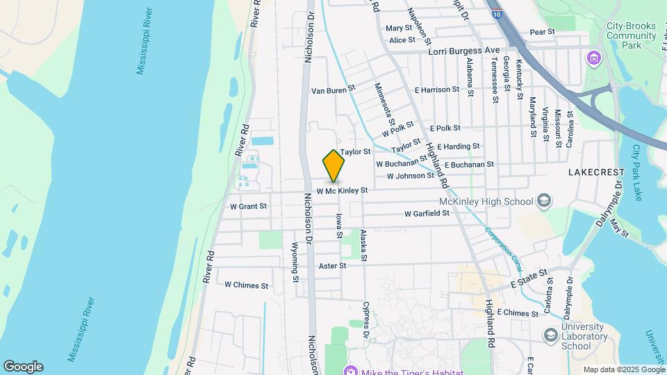 2544 Iowa St Map and Location Details