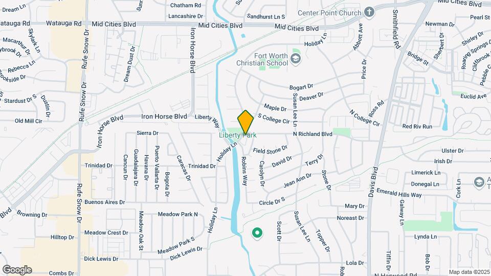 5912 Holiday Ln Map and Location Details