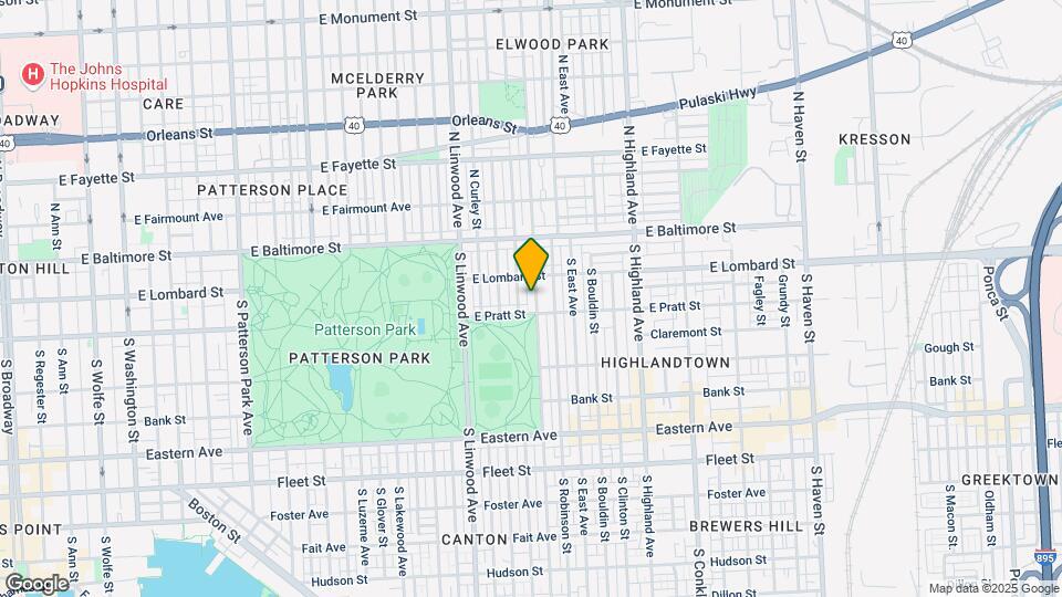 128 S Ellwood Ave Map and Location Details