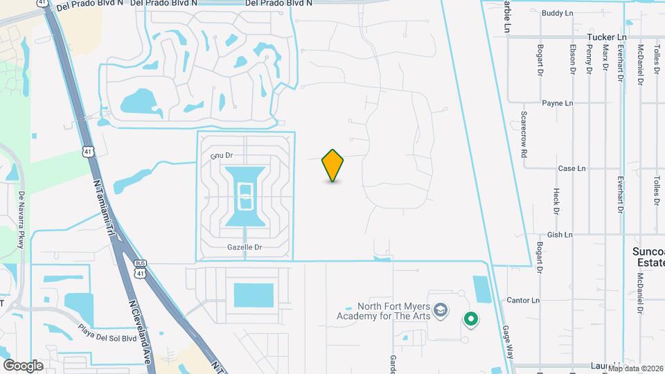 4058 San Felice Ln Map and Location Details