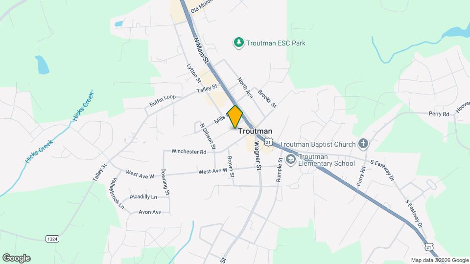 260 Klutz St Map and Location Details