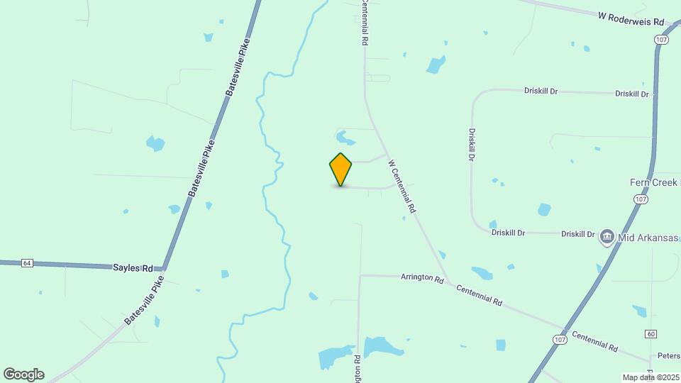 5525 Bayou Meto Loop Map and Location Details