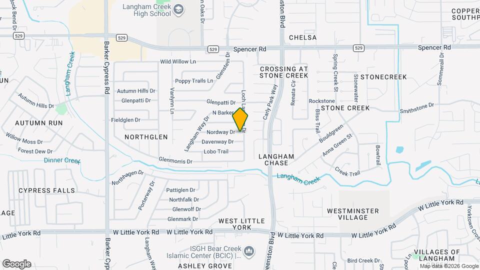 17307 Nordway Dr Map and Location Details