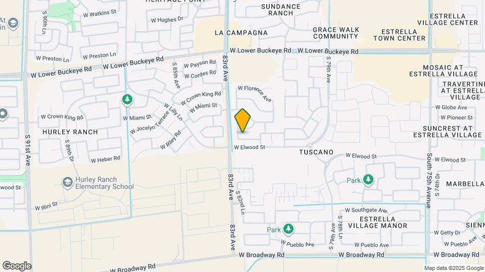 8220 W Forest Grove Ave Map and Location Details