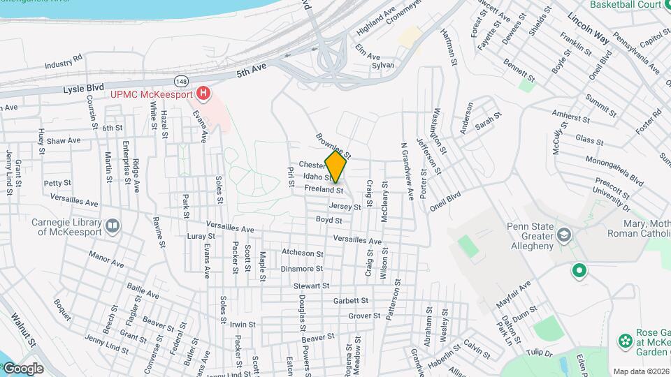 2937 Freeland St Mapa y Detalles de la Ubicación