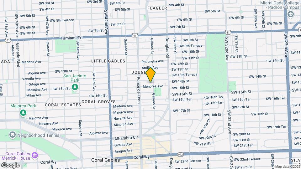 109 Menores Ave Mapa y Detalles de la Ubicación