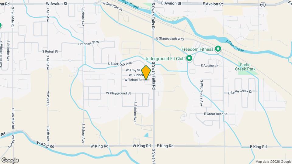 191 W Tehuti Ct Map and Location Details