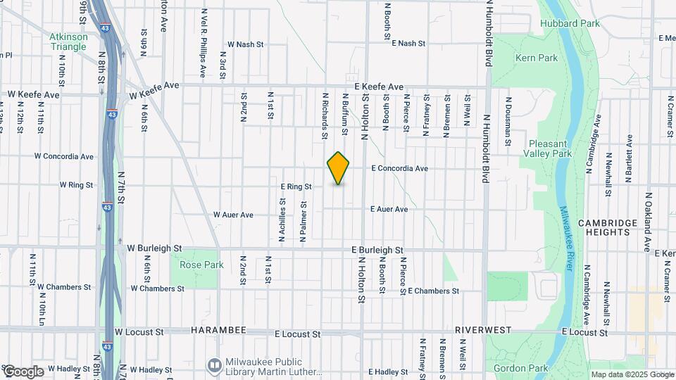 3231-3233-3233 N Buffum St Map and Location Details