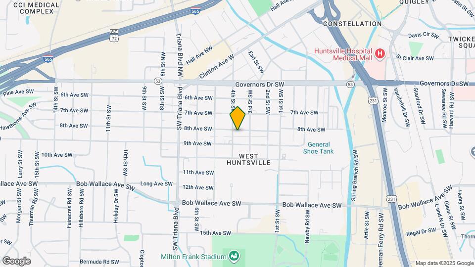 2815 8th Ave SW Map and Location Details