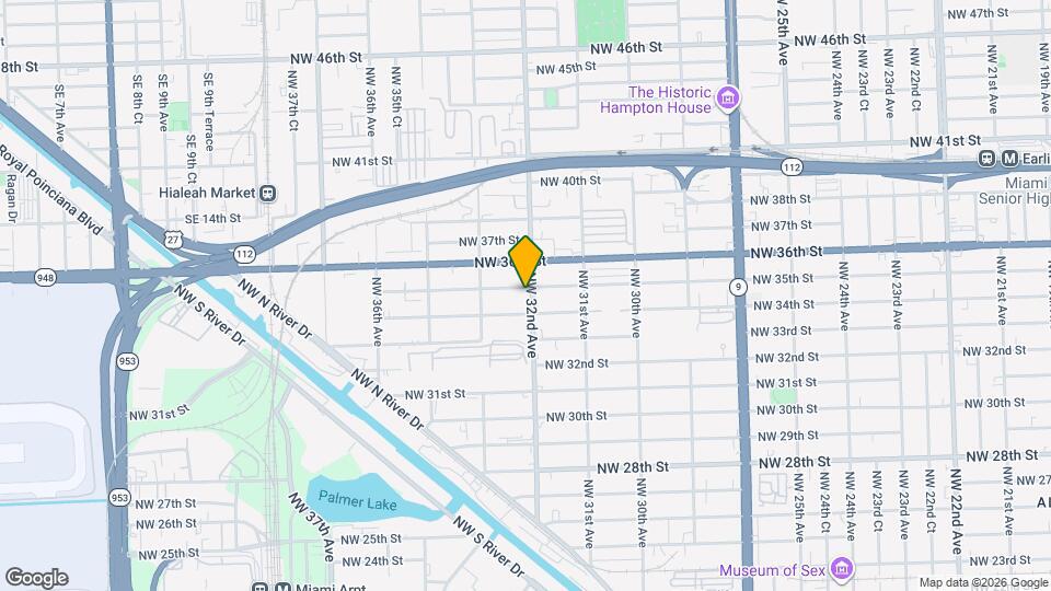 3490 NW 32nd Ave, Unit 3498 Mapa y Detalles de la Ubicación