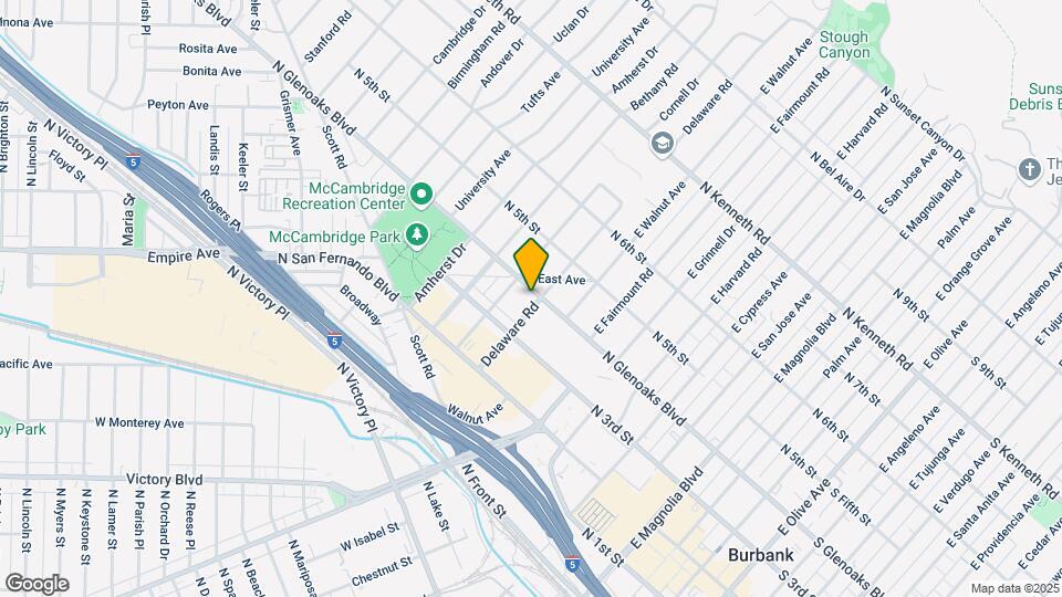 335 Delaware Rd Map and Location Details
