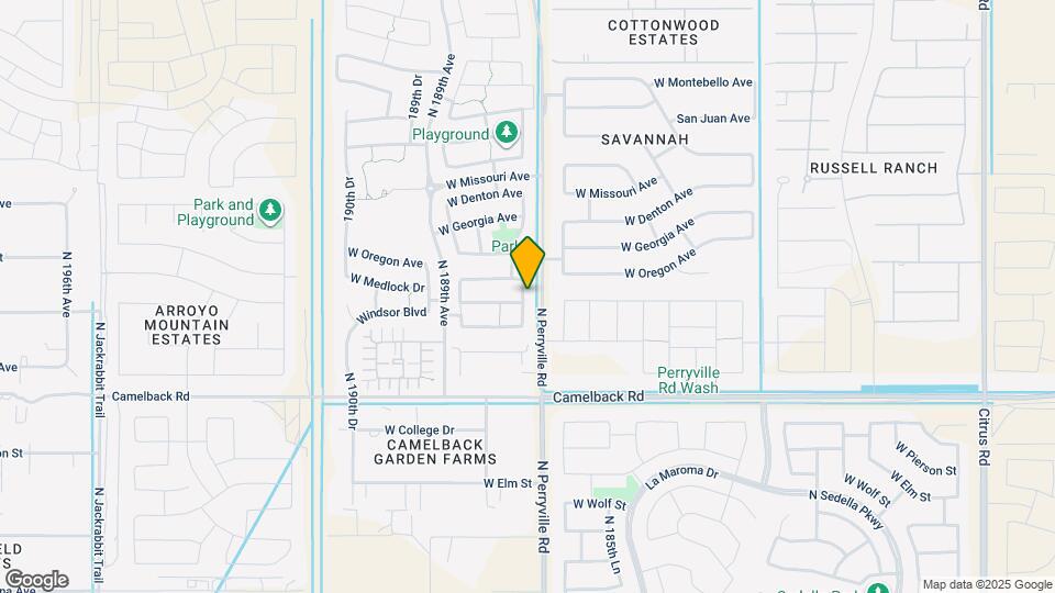 5221 N 187th Ln Mapa y Detalles de la Ubicación