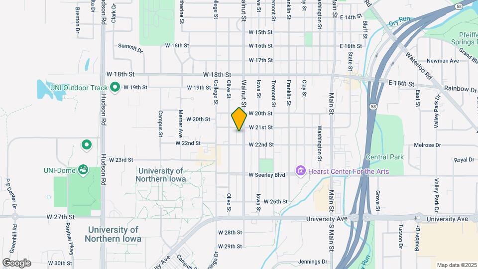2109 Walnut St, Unit WALNUT lower Mapa y Detalles de la Ubicación
