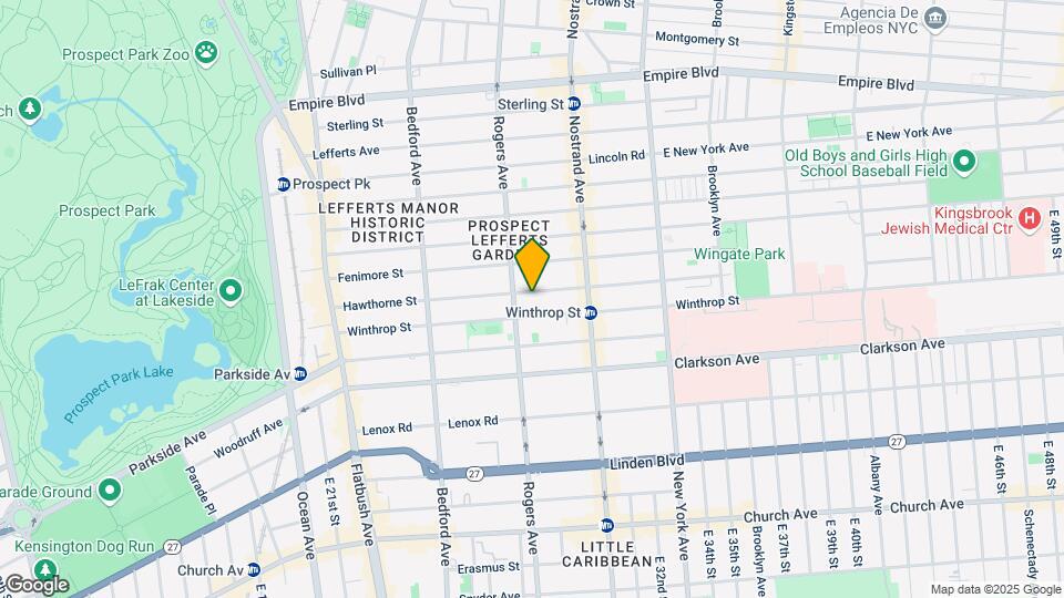 234 Hawthorne St Mapa y Detalles de la Ubicación