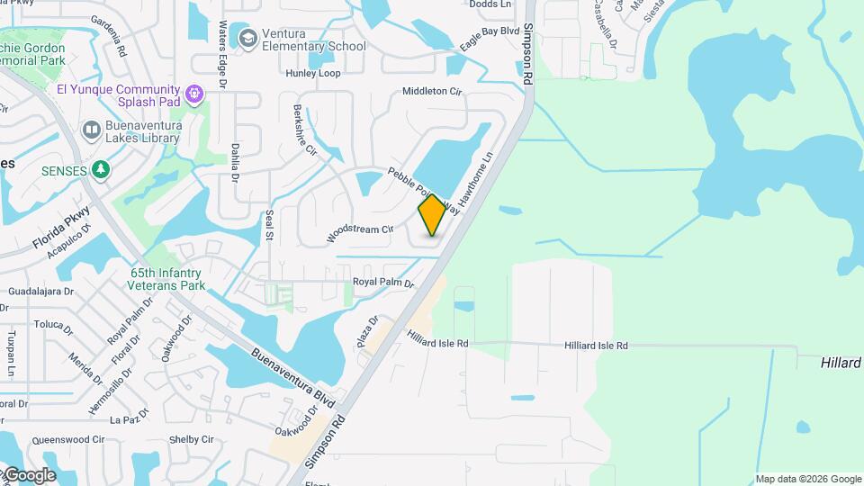 2618 Hawthorne Ln Map and Location Details