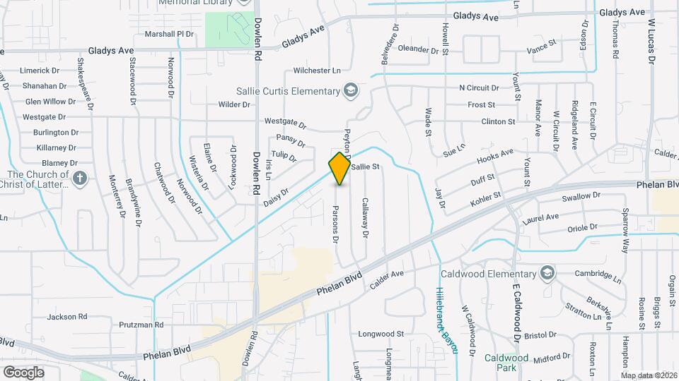 890 Parsons Dr Map and Location Details