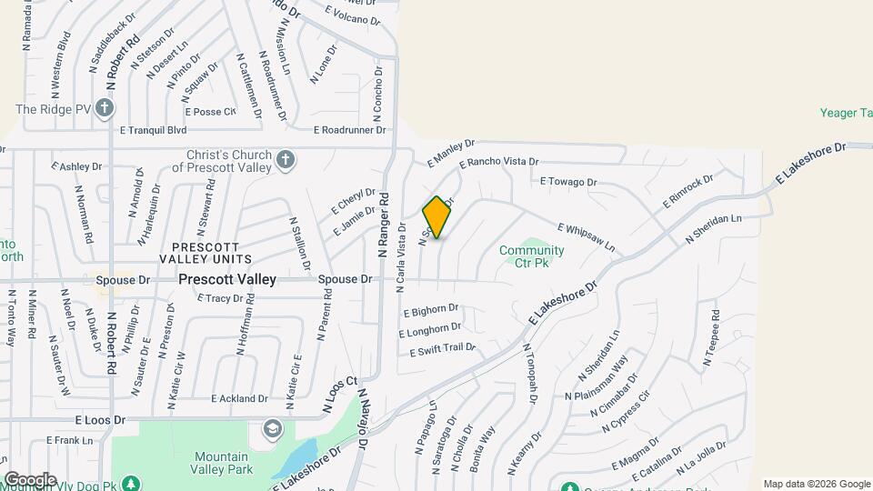 9142 E Whipsaw Ln Map and Location Details