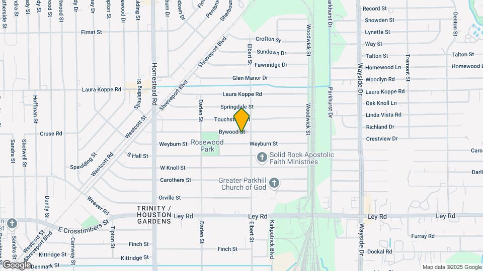 7438 Bywood St Map and Location Details