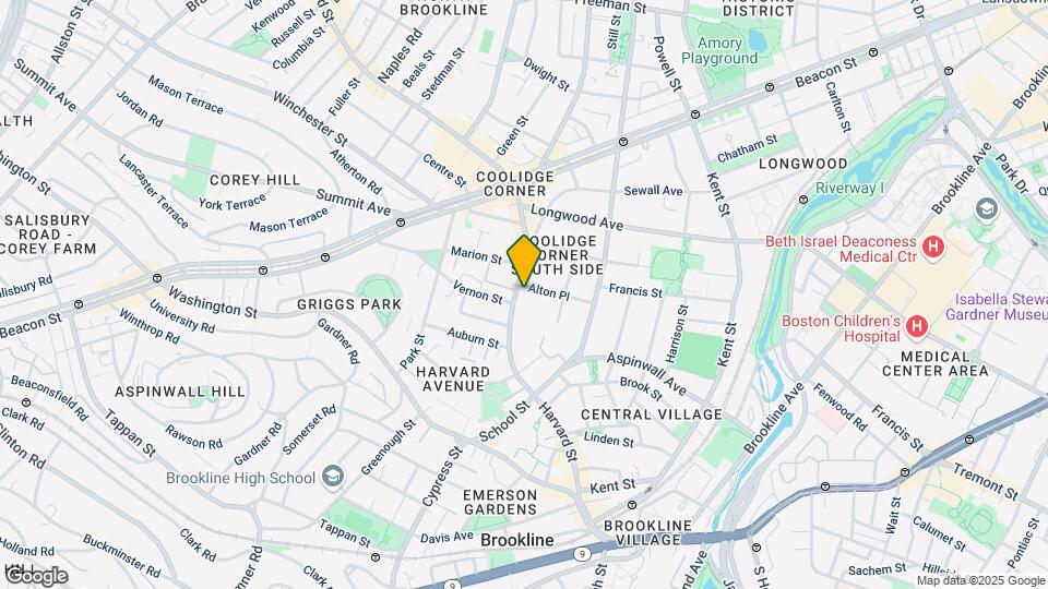 181 Harvard St, Unit 3 Mapa y Detalles de la Ubicación