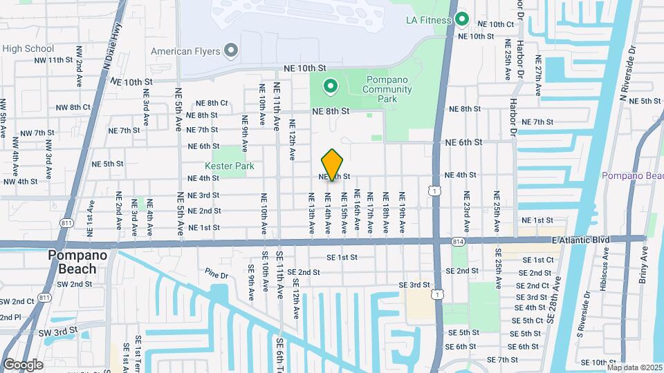 228 NE 14th Ave, Unit 1 Map and Location Details